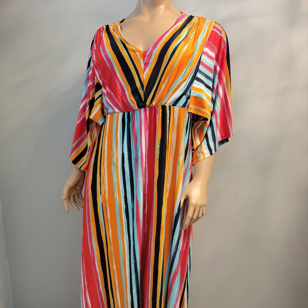 CATO Multicolored Maxi Dress, size 22/24